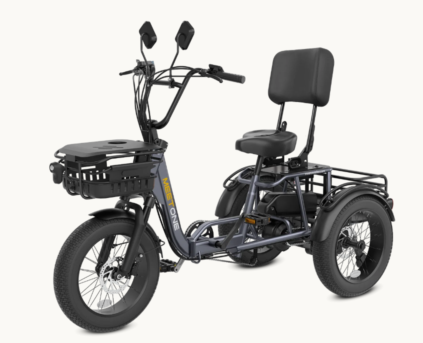 Meet One Breeze Pro Fat Tire Folding Electric Trike