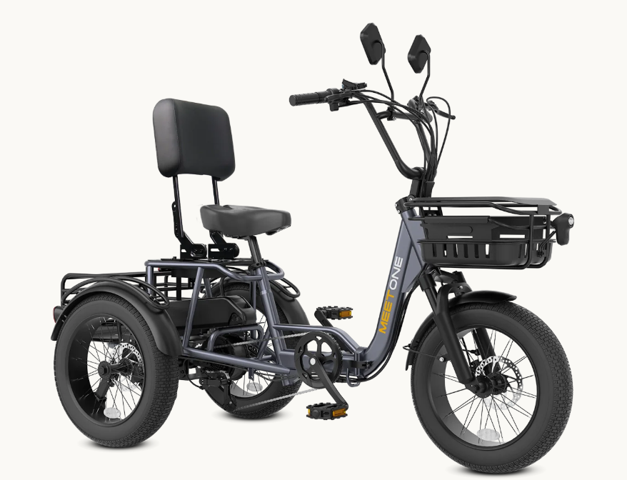 Meet One Breeze Pro Fat Tire Folding Electric Trike