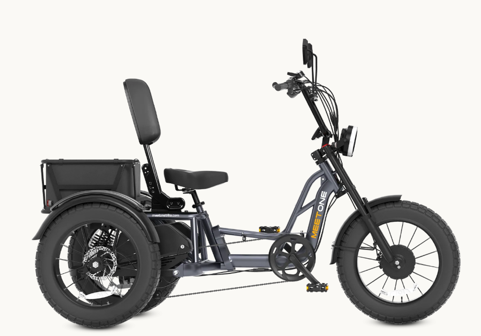 Meet One Tour Dual Motor Dual Battery Electric Trike