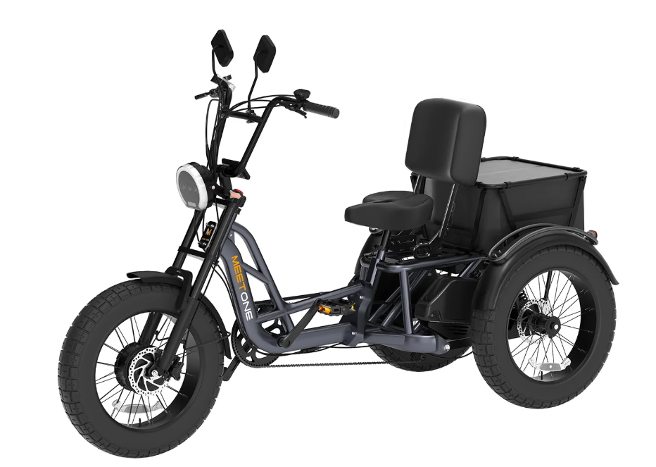 Meet One Tour Dual Motor Dual Battery Electric Trike