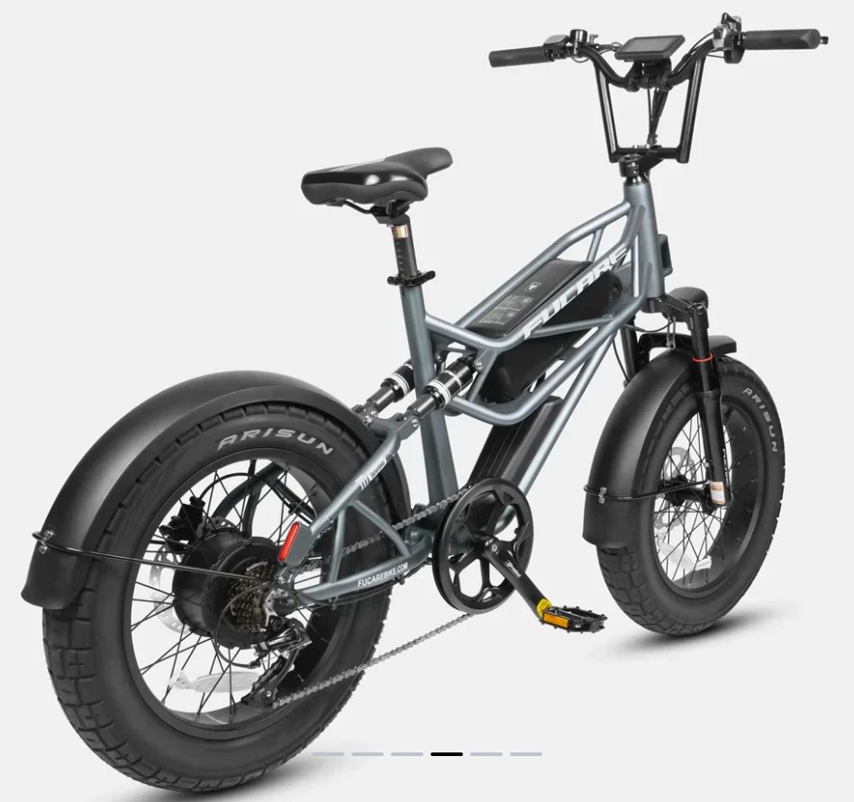 FUCARE Scorpio 750 Watts Dual Suspension (White)