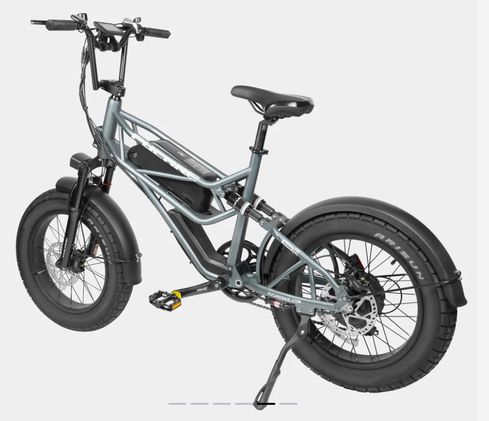 FUCARE Scorpio 750 Watts Dual Suspension (White)