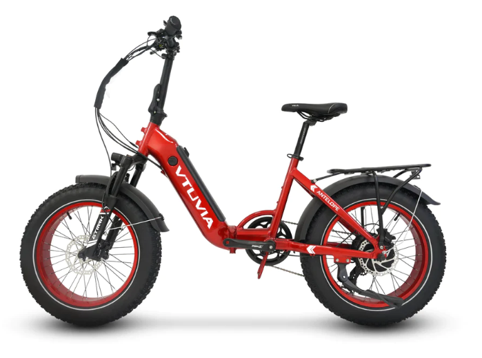 VTUVIA SX20 Antelope 750 Watts Folding Step Through (Red)