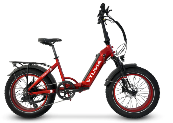 VTUVIA SX20 Antelope 750 Watts Folding Step Through (Red)