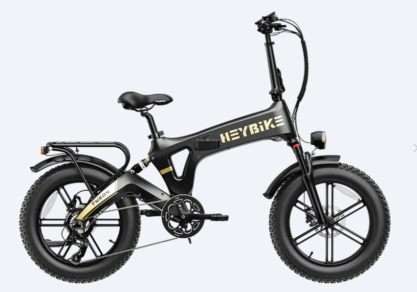 750 Watts Full Suspension Folding (Black) TYSON