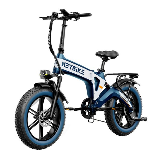 750 Watts Full Suspension Folding (Blue) TYSON