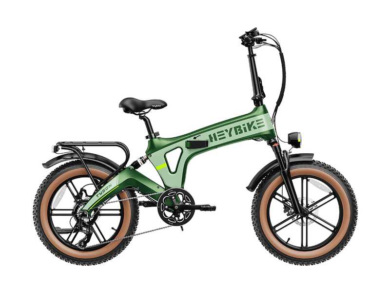 750 Watts Full Suspension Folding (Green) TYSON