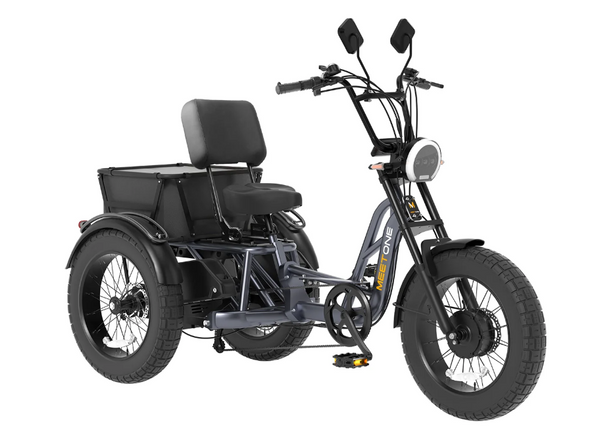 Meet One Tour Dual Motor Dual Battery Electric Trike