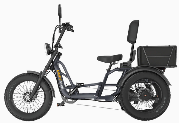 Meet One Tour 2.0 Dual Motor Semi-Recumbent Electric Trike